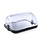 Hendi Koeldisplay met rolltop | enkel | HENDI | Donkergrijs | 440x320x(H)205mm | Rechthoekig