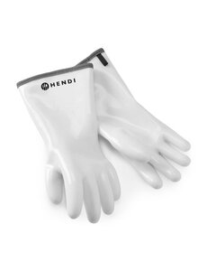 Hendi Handschoenen met siliconencoating | HENDI | Wit | 2 st. | (L)330mm