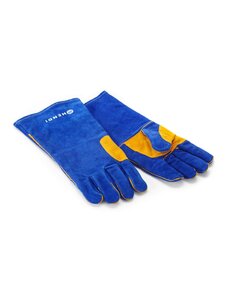 Hendi Hittebestendige handschoenen | leer | HENDI | Blauw | 2 st. | (L)410mm