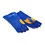 Hendi Hittebestendige handschoenen | leer | HENDI | Blauw | 2 st. | (L)410mm