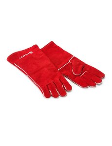 Hendi Hittebestendige handschoenen | leer | HENDI | Rood | 2 st. | (L)410mm