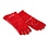 Hendi Hittebestendige handschoenen | leer | HENDI | Rood | 2 st. | (L)410mm