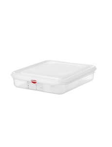 Hendi GN 1/2 container | polypropyleen | HENDI  4L | Transparant | 325x265x(H)65mm | Rechthoekig