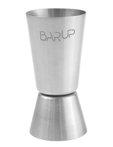 BarUp Barmaatje 20/40 ml | BarUp | Zilver | ⌀40x(H)80mm | Rond