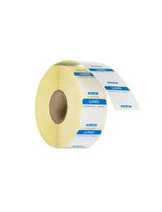 Hendi Voedselveiligheidsstickers | multifunctioneel | eenvoudig verwijderbaar | HENDI | Maandag | Blauw | 1000 st. | 25x25x(H)mm