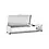 Hendi/Arktic Hendi Opzetkoelvitrine met RVS klapdeksel 4x GN 1/3 | 1205x395xH290 mm