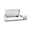 Hendi/Arktic Hendi Opzetkoelvitrine met RVS klapdeksel 4x GN 1/3 | 1205x395xH290 mm