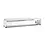 Hendi/Arktic Hendi Opzetkoelvitrine met RVS klapdeksel 6x GN 1/3 | 1405x395xH290 mm.