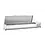 Hendi/Arktic Hendi Opzetkoelvitrine met RVS klapdeksel 8x GN 1/3 | 1805x395xH290 mm.