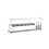Hendi/Arktic Hendi Opzetkoelvitrine met 5x 1/4 GN | 1205x335xH430mm
