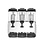 Hendi/Arktic Sapdispenser | Arktic | Zwart | 230V/450W | 445x630x(H)655mm