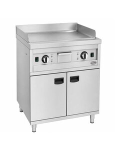 Combisteel Entry 700 Chrome elektrische bakplaat dubbel | 400V / 8.1kW |  B800xD700mm.