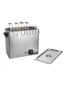 CaterChef Eierkookapparaat | 8 eiermandjes | 2600W | 37x17x30(H)cm