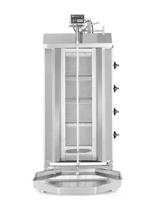 Hendi Kebabgrill gas | Profi Line Hendi | 60kg vlees | 230W | 745x735x1110(H)mm