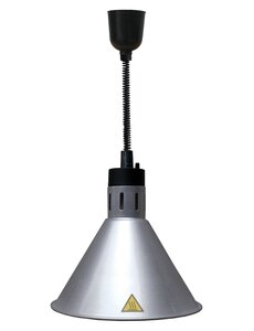 Combisteel Cs Warmhoudlamp Ch-02 Zilver | 0,25kW | 7455.1817