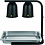 Combisteel Warmhoudlamp | 425x350x580(H)mm | 0,5 (2x0,25)kW | 7476.0025