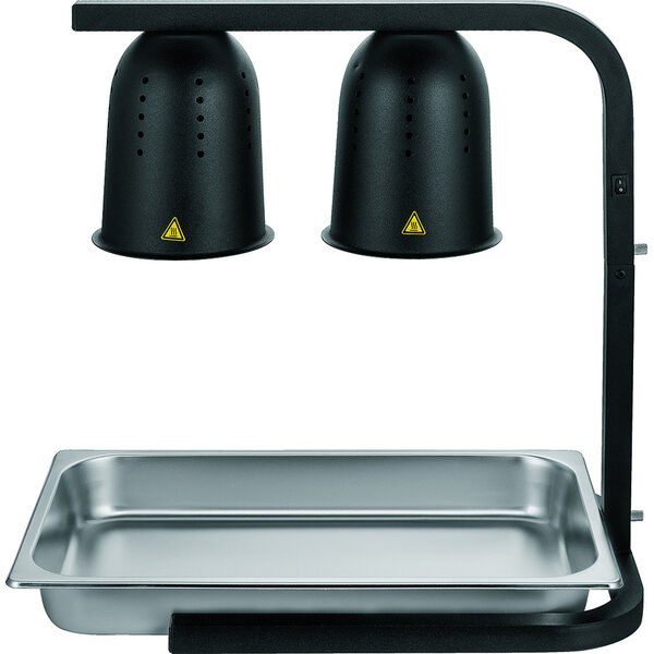 Combisteel Warmhoudlamp | 425x350x580(H)mm | 0,5 (2x0,25)kW | 7476.0025