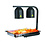 Combisteel Warmhoudlamp | 425x350x580(H)mm | 0,5 (2x0,25)kW | 7476.0025