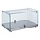 Combisteel Neutraal Vitrine Recht 35L | 554x361x305(H)mm | 7487.0235