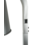 Combisteel Warmhoudlamp Zilver | 453x360x590(H)mm | 0.5kW | 7518.0175