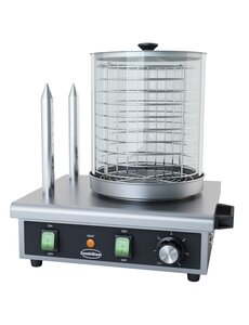 Combisteel Hot Dog Warmer Met 2 Brood Verwarmstaven | 387x300x395(H)mm | 0.5kW | 7518.0125