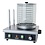 Combisteel Hot Dog Warmer Met 2 Brood Verwarmstaven | 387x300x395(H)mm | 0.5kW | 7518.0125