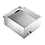 Combisteel Elektrische Bakplaat Geribd | 360x450x220(H)mm | 2kW | 7518.0145