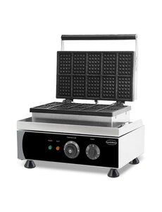 Combisteel Wafelijzer 10St Brusselse Wafel | 380x350x465(H)mm | 1.75kW | 7540.0065