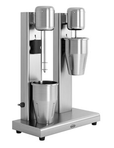 Combisteel Milkshaker Dubbel | 360x170x512(H)mm | 2x0.08kW | 7518.0105