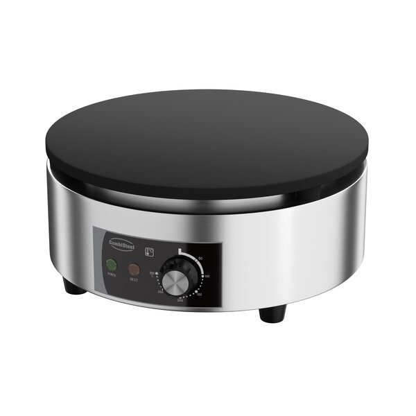Combisteel Crêpe Bakplaat | 400x400x178(H)mm | 3kW | 7518.0165