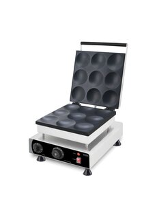 Combisteel Pannenkoekenmaker 9St - Amerikaans - Ø7.5Cm | 305x430x505(H)mm | 1.75kW | 7540.0035