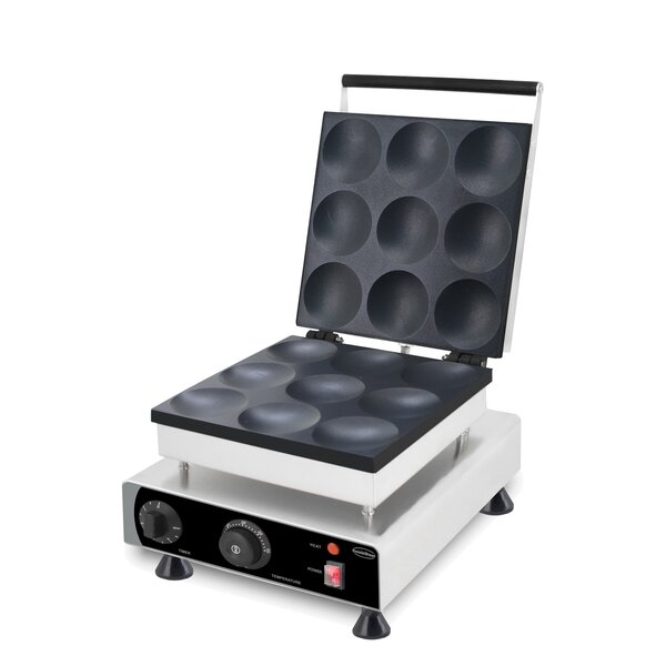 Combisteel Pannenkoekenmaker 9St - Amerikaans - Ø7.5Cm | 305x430x505(H)mm | 1.75kW | 7540.0035
