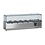 Combisteel Gekoelde Opzetvitrine 1/4 GN x5 | 1200x335x435(H)mm | 0.11kW | 7950.5115