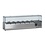 Combisteel Gekoelde Opzetvitrine 1/3 GN x6 | 1400x395x435(H)mm | 0.11kW | 7950.5127