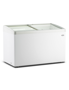 Combisteel Vrieskist Glasdeksel Lotte-396 | 1234x653x840(H)mm | 0,25kW | 7086.0035