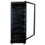 Combisteel Drankenkoelkast 1 Glasdeur Zwart Sve-450 Bl | 650x540x1750(H)mm | 0,23kW | 7086.0005