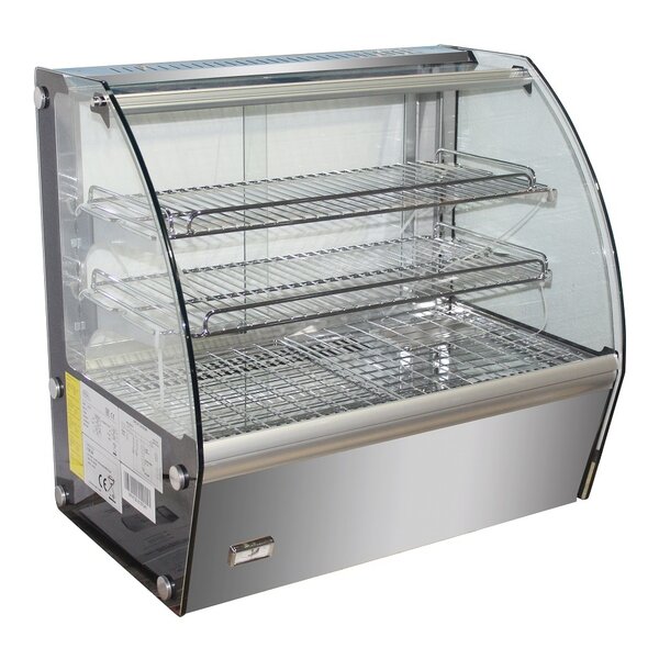 Combisteel Warmhoudvitrine 100L | 682x450x675(H)mm | 0,34kW | 7450.0615
