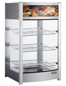 Combisteel Warmhoudvitrine 97L | 460x448x785(H)mm | 0,8kW | 7487.0115