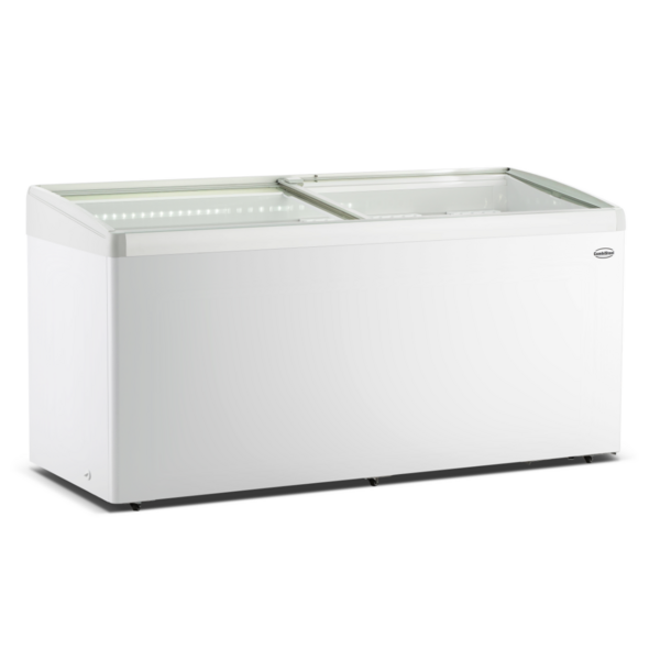 Combisteel Vrieskist Glasdeksel Lotte-516 | 1634x653x840(H)mm | 0,28kW | 7086.0045