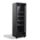 Combisteel Koelkast 1 Glasdeur Zwart Nap-360 | 595x580x1950(H)mm | 0.265kW | 7455.1916