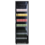 Combisteel Koelkast 1 Glasdeur Zwart Nap-360 | 595x580x1950(H)mm | 0.265kW | 7455.1916