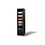 Combisteel Koelkast 1 Glasdeur Zwart Nap-250 | 460x560x1915(H)mm | 0.165kW | 7455.1914