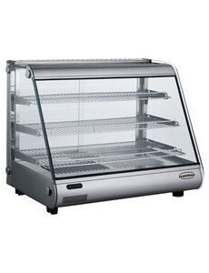 Combisteel Warmhoudvitrine 160L | 857x578x698(H)mm | 1,5kW | 7487.0095