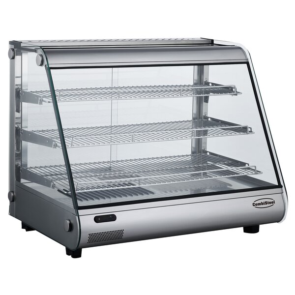 Combisteel Warmhoudvitrine 160L | 857x578x698(H)mm | 1,5kW | 7487.0095