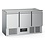 Combisteel Saladette 3 Deuren 4X1/1GN Pan | 1365x700x876(H)mm | 0.24kW | 7950.5055