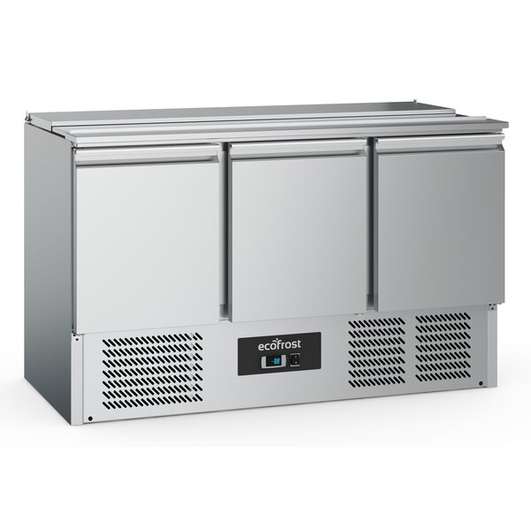 Combisteel Saladette 3 Deuren 4X1/1GN Pan | 1365x700x876(H)mm | 0.24kW | 7950.5055