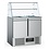 Combisteel Gekoelde Saladette Glasopstand 2 Deurs | 900x700x850(H)mm | 0.17kW | 7950.5105