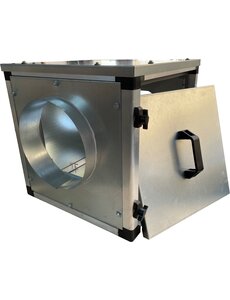 Combisteel Ventilator In BoxDubbelwandig 7/7/1400 | 450x450x450(H)mm | 0,2kW | 7225.0175