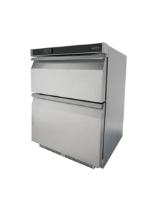 Combisteel Koelkast Tafelmodel RVS 2 Laden | 600x605x810(H)mm | 0,15kW | 7450.0532