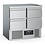 Combisteel Koelwerkbank 4 Laden | 900x700x876(H)mm | 0.17kW | 7950.5075